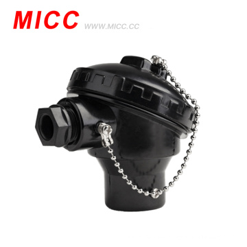 MICC black KB Bakelit-Thermoelementkopf mit 2-PB Bakelit-Anschlussblock